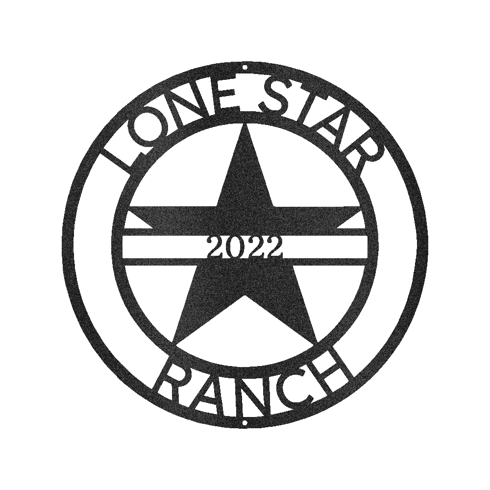 The Lone Star State Symbol Personalized Gifts - Custom Metal Sign - GiFTiFY
