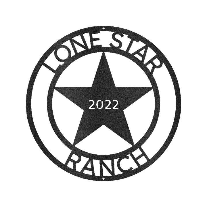 The Lone Star State Texans Personalized Gifts - Custom Metal Sign - GiFTiFY