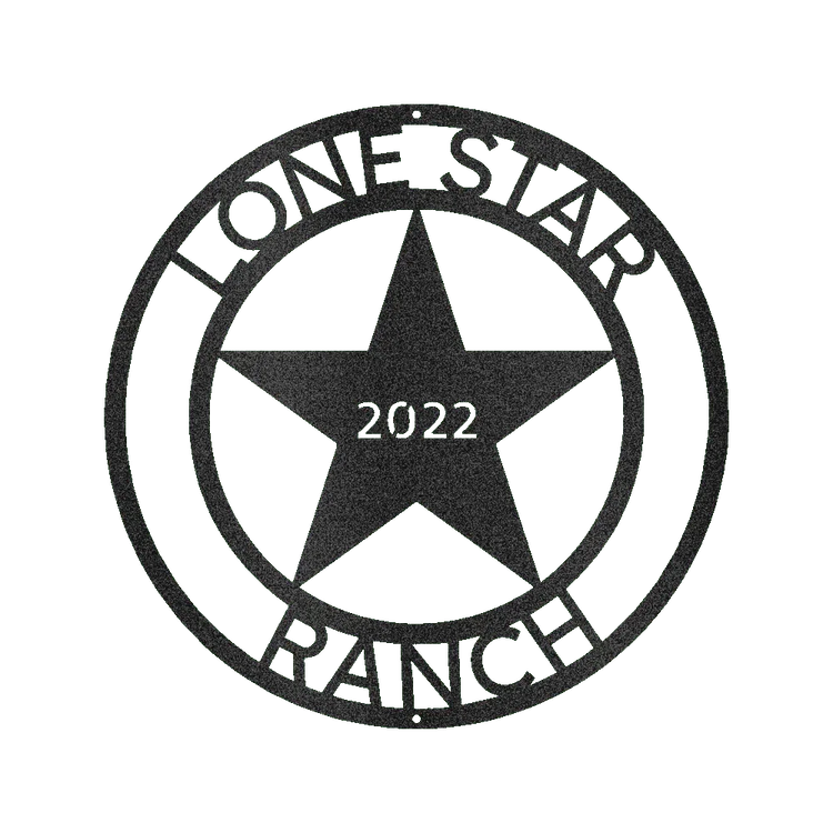 The Lone Star State Texans Personalized Gifts - Custom Metal Sign - GiFTiFY