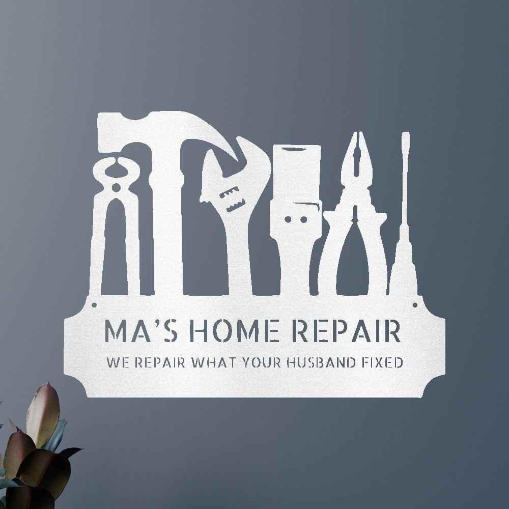 Tool Time Personalized Gifts - Custom Metal Sign - GiFTiFY