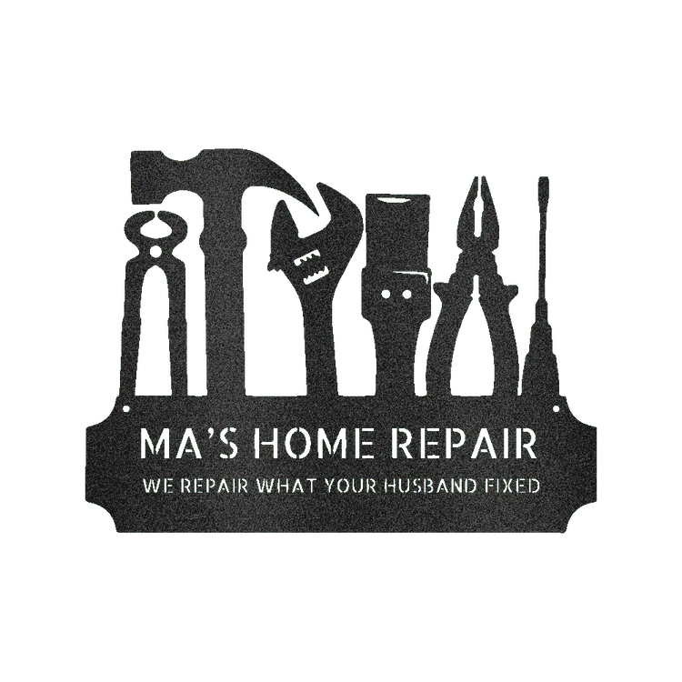 Tool Time Personalized Gifts - Custom Metal Sign - GiFTiFY