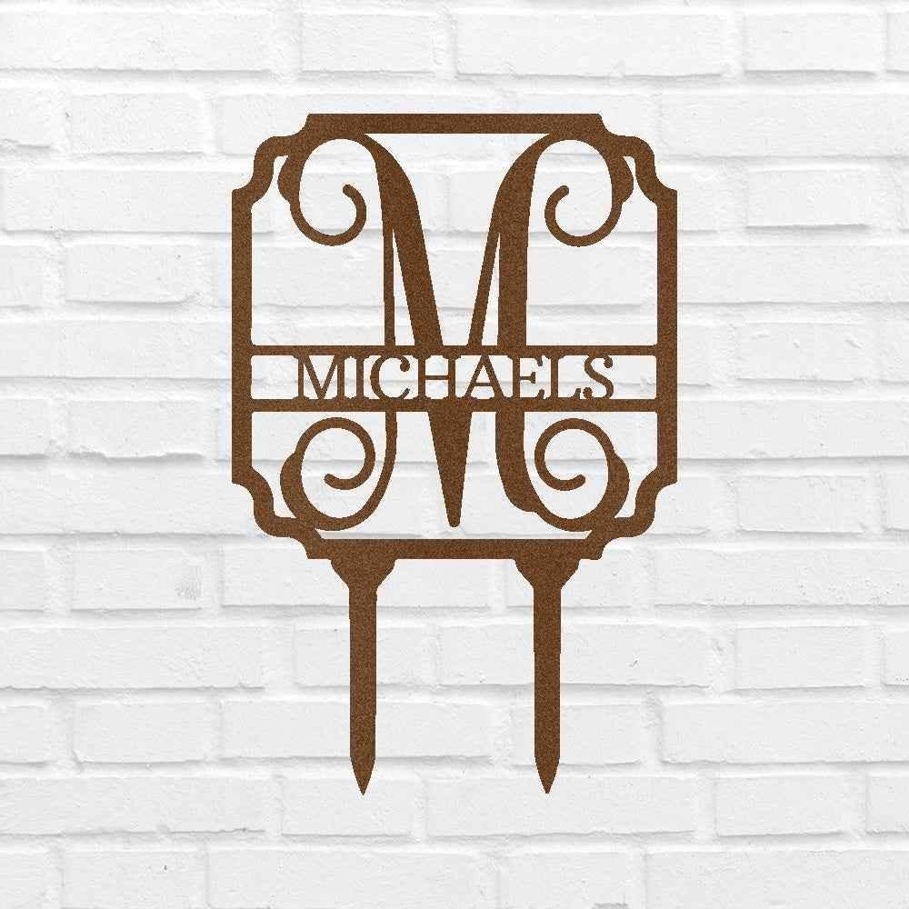 Vine Stake Personalized Gifts - Custom Metal Sign - GiFTiFY