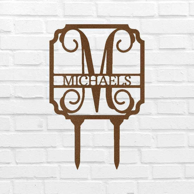 Vine Stake Personalized Gifts - Custom Metal Sign - GiFTiFY