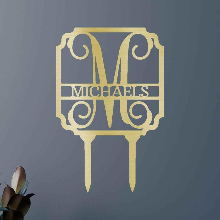 Vine Stake Personalized Gifts - Custom Metal Sign - GiFTiFY