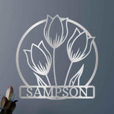 Wild Tulip Personalized Gifts - Custom Metal Sign - GiFTiFY
