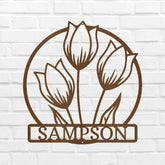Wild Tulip Personalized Gifts - Custom Metal Sign - GiFTiFY