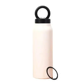 Metallic Sports Thermal Insulation Water Bottle Magnetic Phone Holder - GiFTiFY