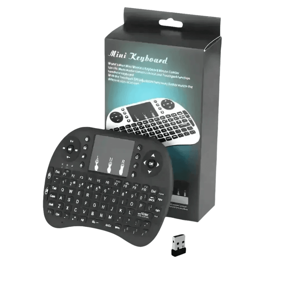 Mini Wireless Keyboard with Touchpad Air Mouse Remote - GiFTiFY