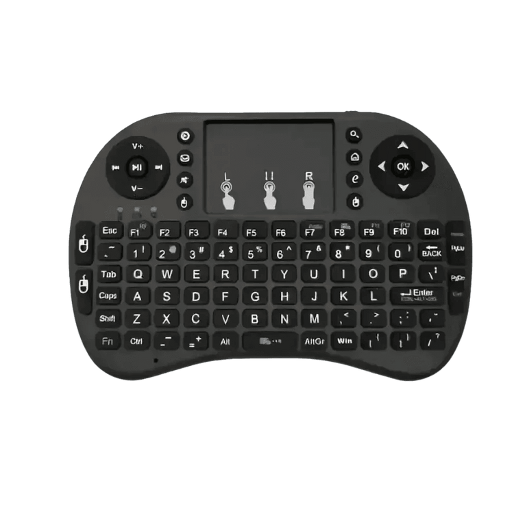 Mini Wireless Keyboard with Touchpad Air Mouse Remote - GiFTiFY
