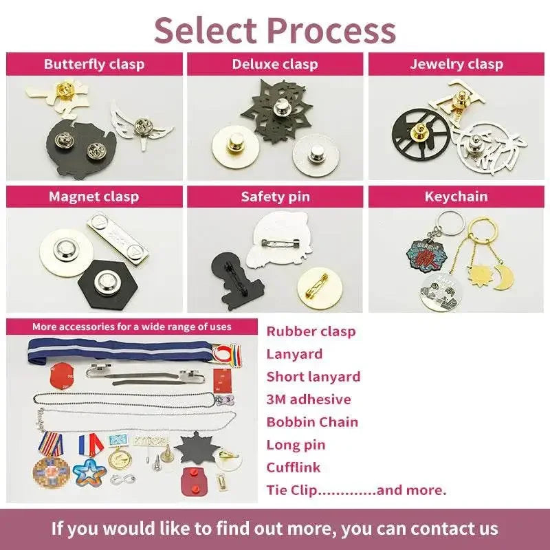 [Minimum 10pcs]Custom Enamel Pin Lapel Graduate Diy Brooch Coin Anime Emblem Make Badge Cufflink Back card personalized Tie clip - GiFTiFY