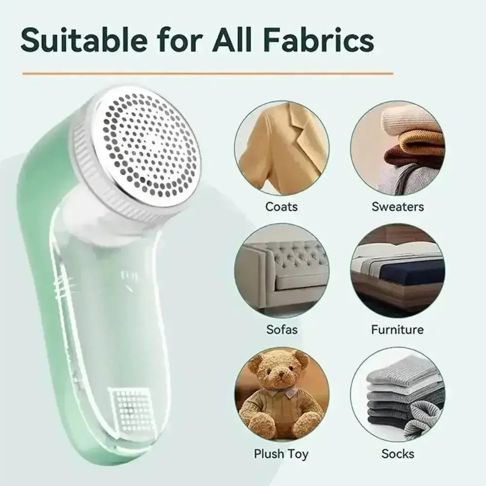 Mint Green Electric Clothing Lint Remover - GiFTiFY