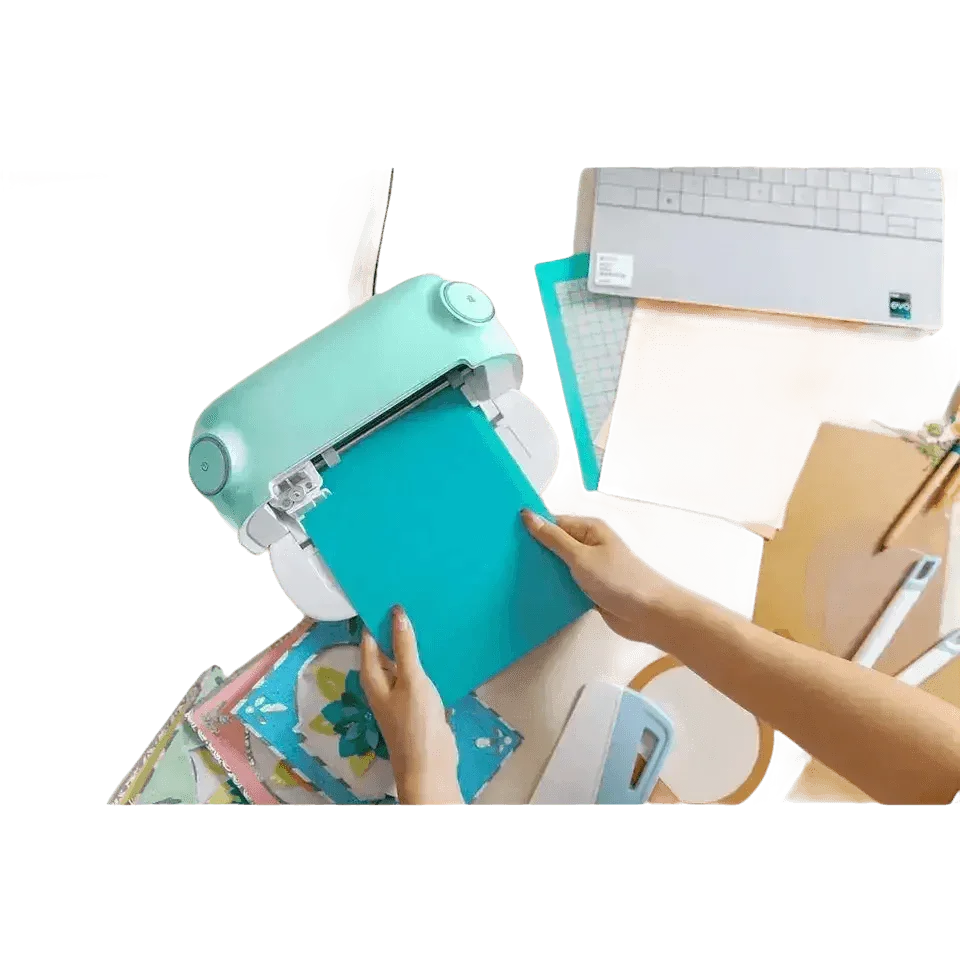 Mint Green Crafting DIY Electronic Cutting Machine - GiFTiFY