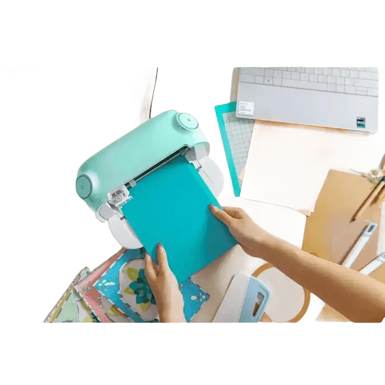 Mint Green Crafting DIY Electronic Cutting Machine - GiFTiFY