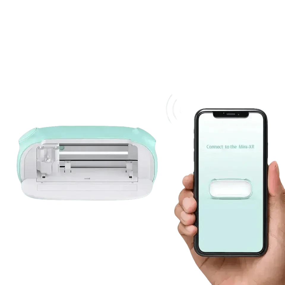 Mint Green Crafting DIY Electronic Cutting Machine - GiFTiFY