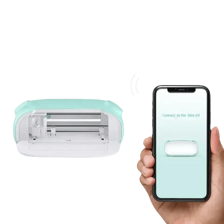 Mint Green Crafting DIY Electronic Cutting Machine - GiFTiFY