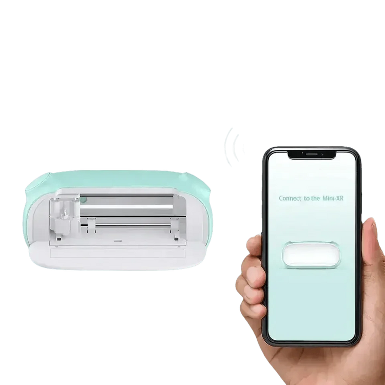 Mint Green Crafting DIY Electronic Cutting Machine - GiFTiFY