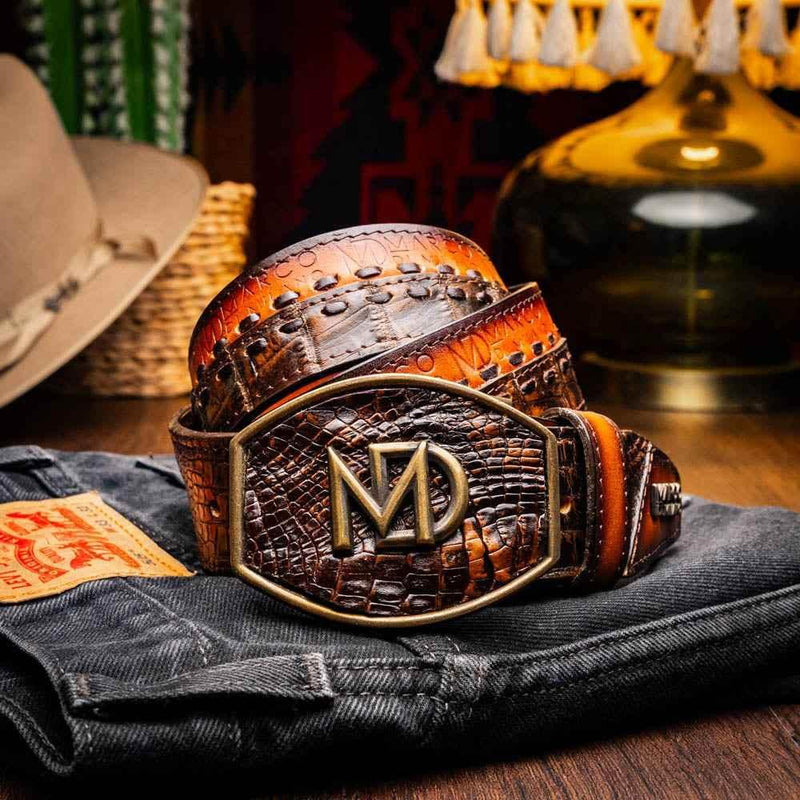 Montana Belt Aged Brown Belts by Marco Di Milano