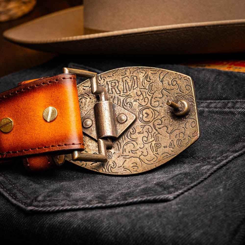 Montana Belt Aged Brown Belts by Marco Di Milano