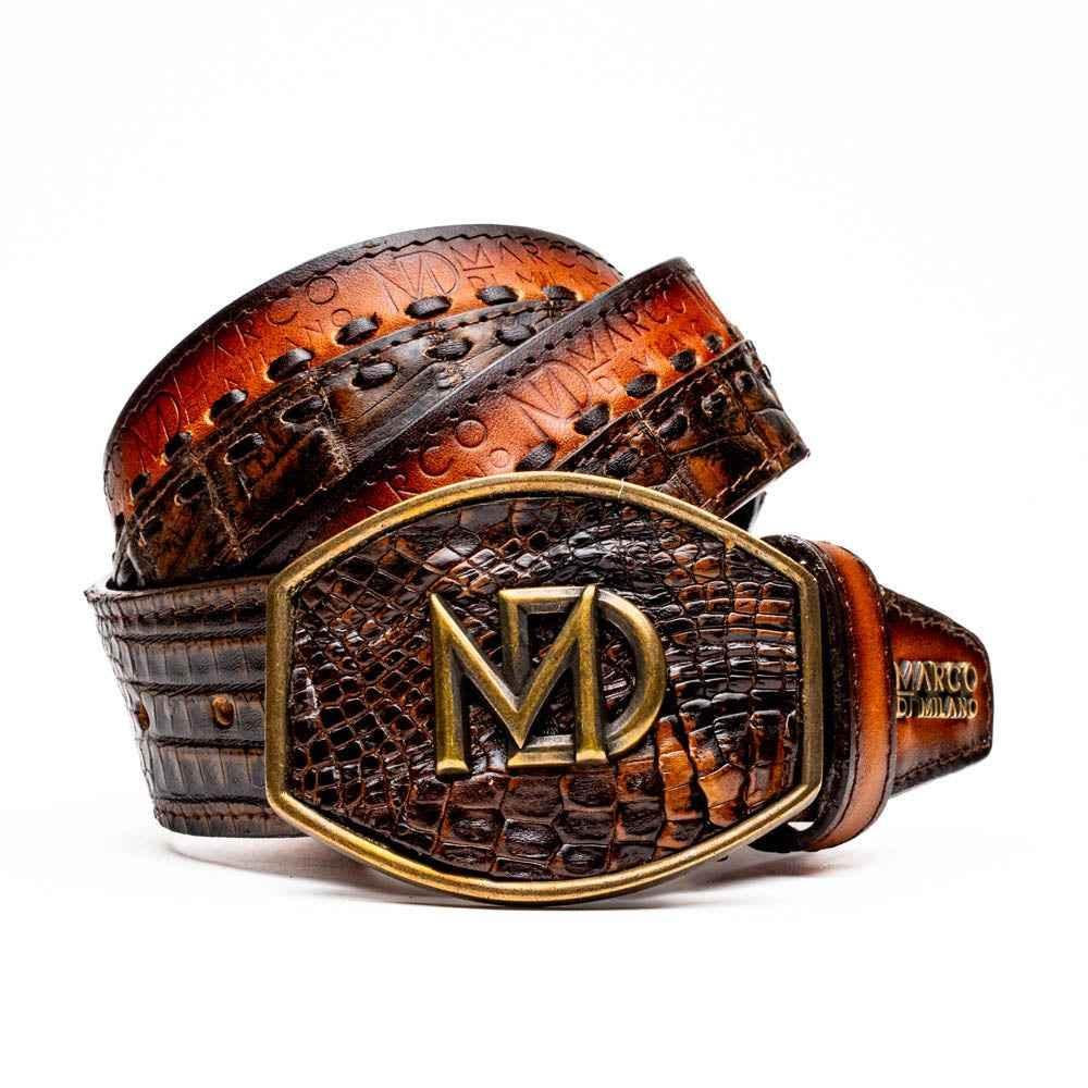 Montana Belt Aged Brown Belts by Marco Di Milano