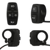 Motorcycle Handlebar Control Switches electric bike scooter Electric Bike Scooter Light Switch - GiFTiFY