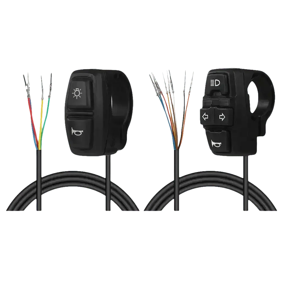 Motorcycle Handlebar Control Switches electric bike scooter Electric Bike Scooter Light Switch - GiFTiFY
