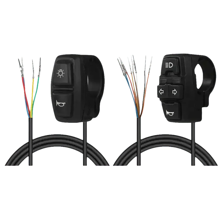 Motorcycle Handlebar Control Switches electric bike scooter Electric Bike Scooter Light Switch - GiFTiFY