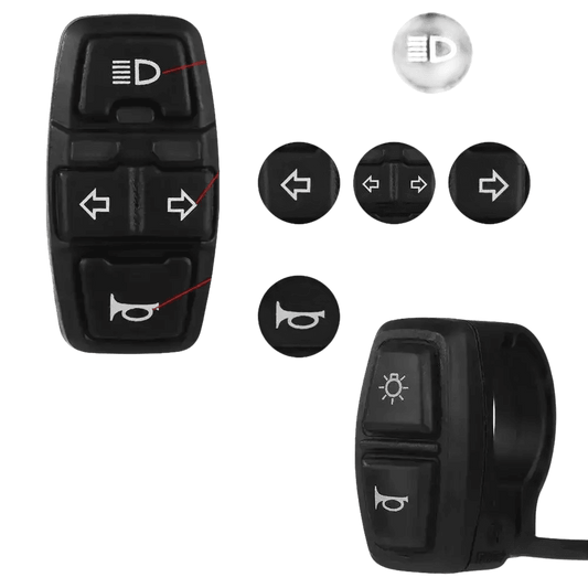 Motorcycle Handlebar Control Switches electric bike scooter - GiFTiFY