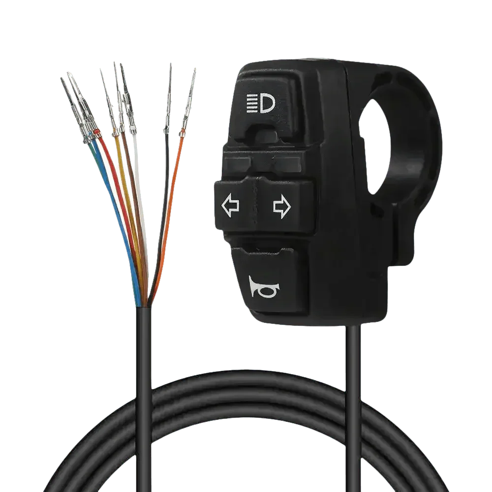 Motorcycle Handlebar Control Switches electric bike scooter Electric Bike Scooter Light Switch - GiFTiFY