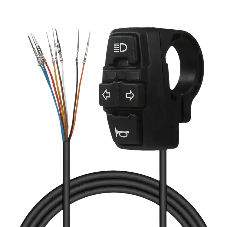 Motorcycle Handlebar Control Switches electric bike scooter Electric Bike Scooter Light Switch - GiFTiFY