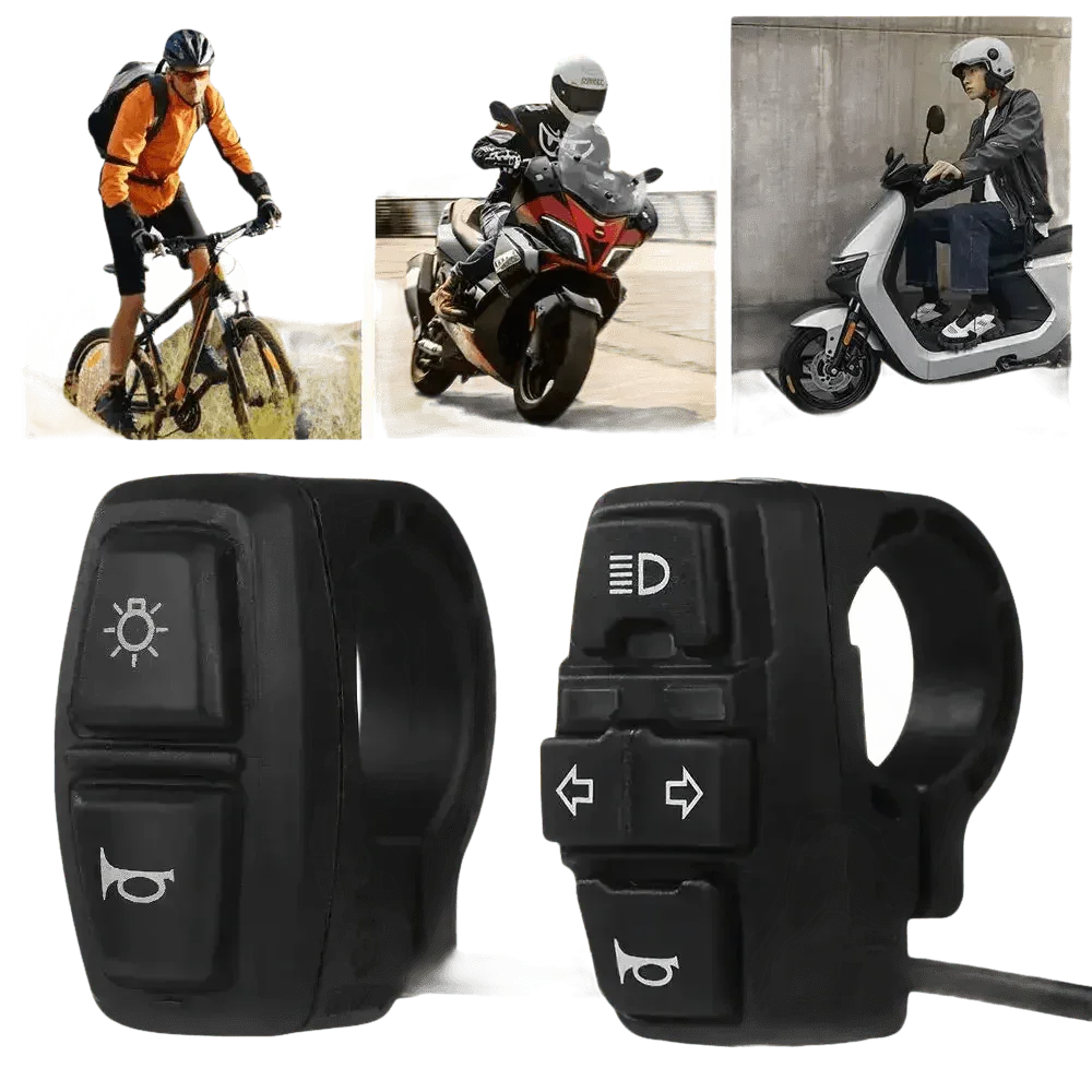 Motorcycle Handlebar Control Switches electric bike scooter Electric Bike Scooter Light Switch Electric Bike Scooter Light Switch by Shop1102926768 Store