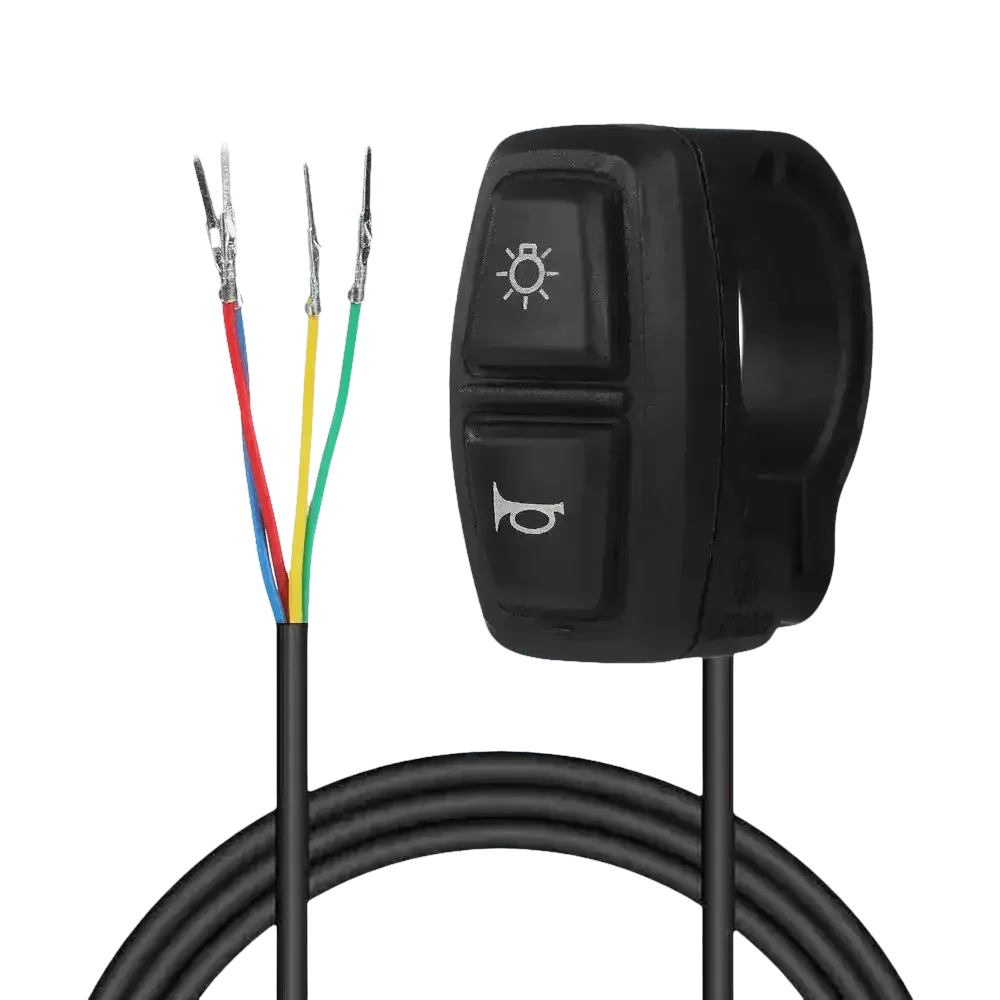 Motorcycle Handlebar Control Switches electric bike scooter Electric Bike Scooter Light Switch - GiFTiFY