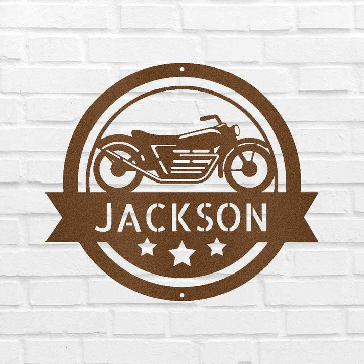 Motorcycle Personalized Gifts - Custom Metal Sign - GiFTiFY