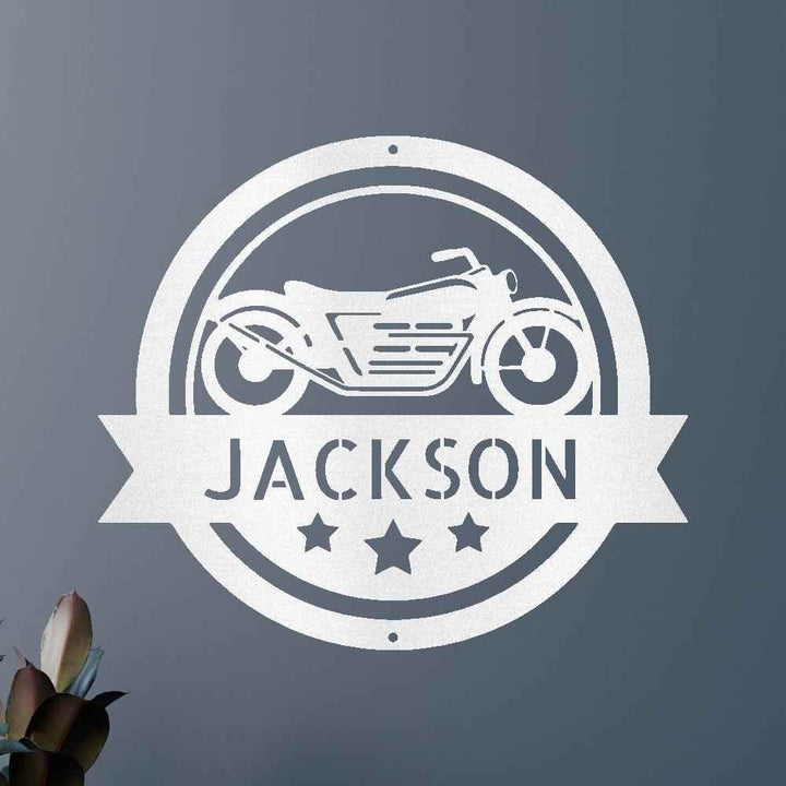 Motorcycle Personalized Gifts - Custom Metal Sign - GiFTiFY