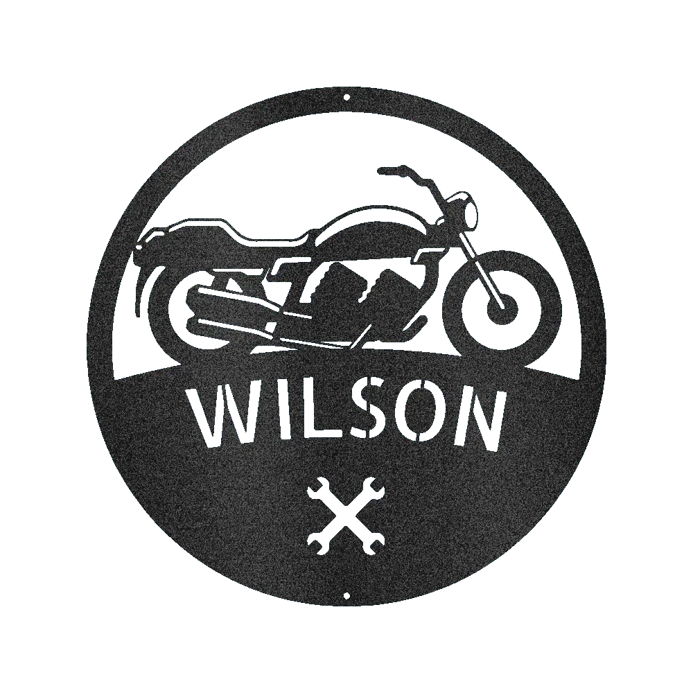 Motorcycle Personalized Gifts - Custom Steel Sign - GiFTiFY