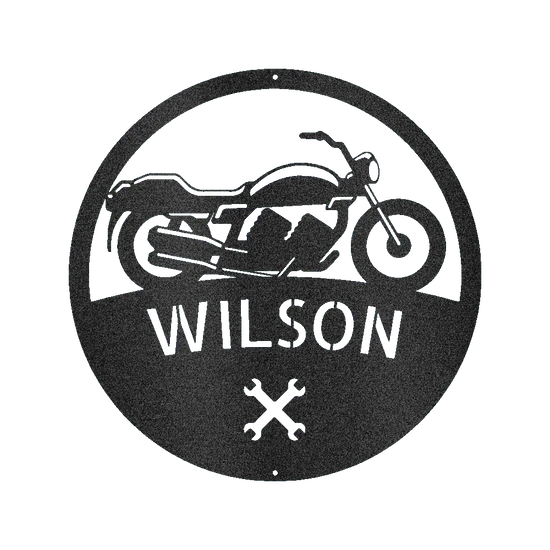 Motorcycle Personalized Gifts - Custom Steel Sign - GiFTiFY