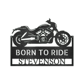 Motorcycle Decor - Custom Metal Sign - GiFTiFY
