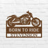 Motorcycle Decor - Custom Metal Sign - GiFTiFY