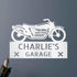 Motorcycle Decor - Custom Steel Sign - GiFTiFY
