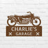 Motorcycle Decor - Custom Steel Sign - GiFTiFY