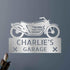 Motorcycle Decor - Custom Steel Sign - GiFTiFY