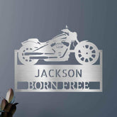 Motorcycle Personalized Gifts - Custom Metal Sign - GiFTiFY