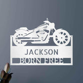 Motorcycle Personalized Gifts - Custom Metal Sign - GiFTiFY