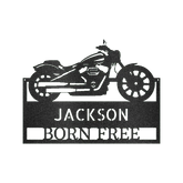 Motorcycle Personalized Gifts - Custom Metal Sign - GiFTiFY