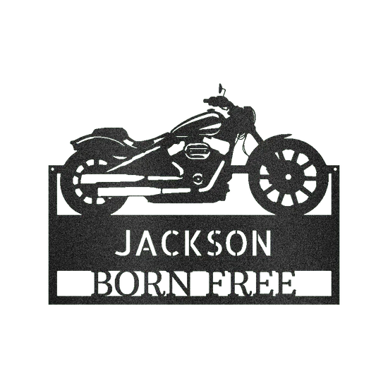 Motorcycle Personalized Gifts - Custom Metal Sign - GiFTiFY