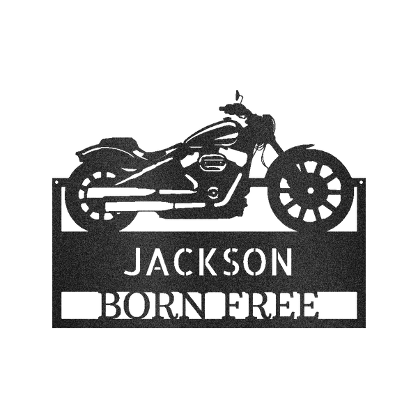 Motorcycle Personalized Gifts - Custom Metal Sign - GiFTiFY