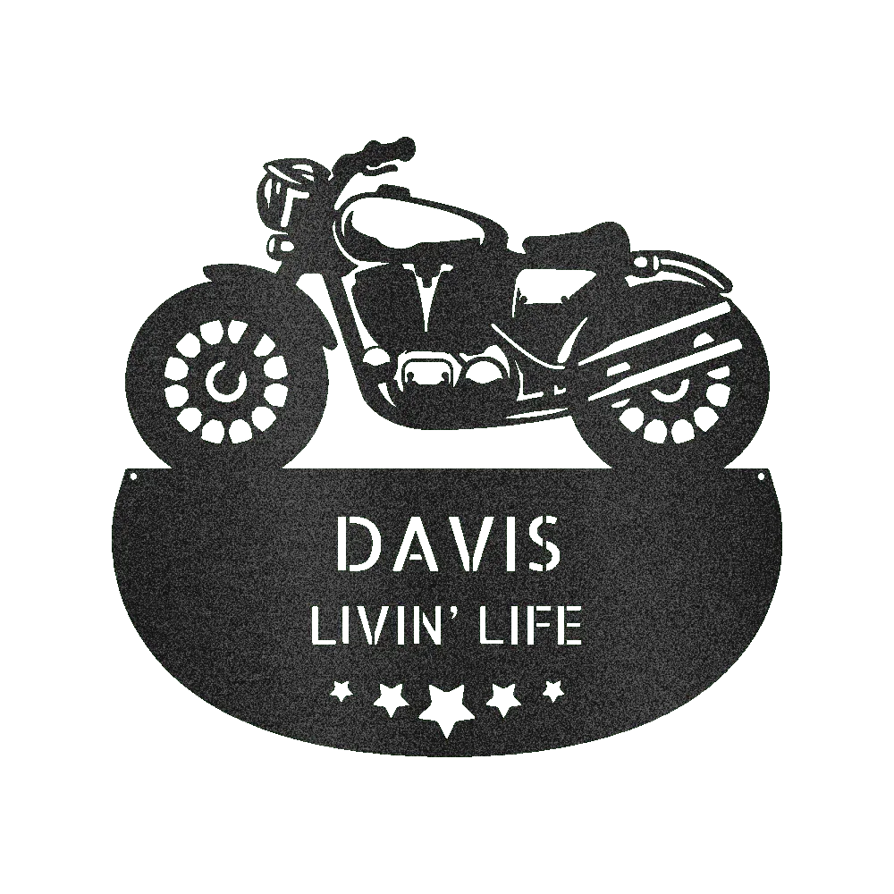 Motorcycle Personalized Gifts - Custom Metal Sign - GiFTiFY