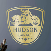 Motorcycle Name Personalized Gifts - Custom Metal Sign - GiFTiFY