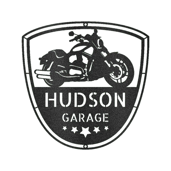 Motorcycle Name Personalized Gifts - Custom Metal Sign - GiFTiFY