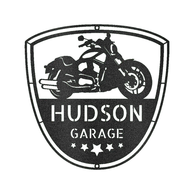 Motorcycle Name Personalized Gifts - Custom Metal Sign - GiFTiFY