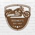 Motorcycle Wall Art - Custom Metal Sign - GiFTiFY